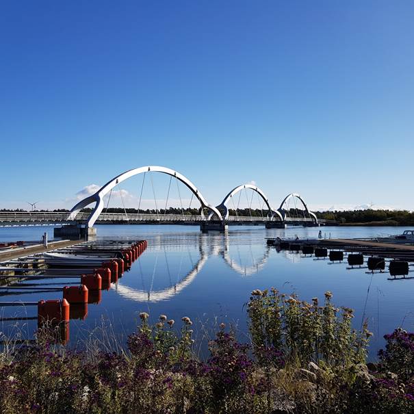 Europas längsta gång- och cykelbro, Sölvesborg