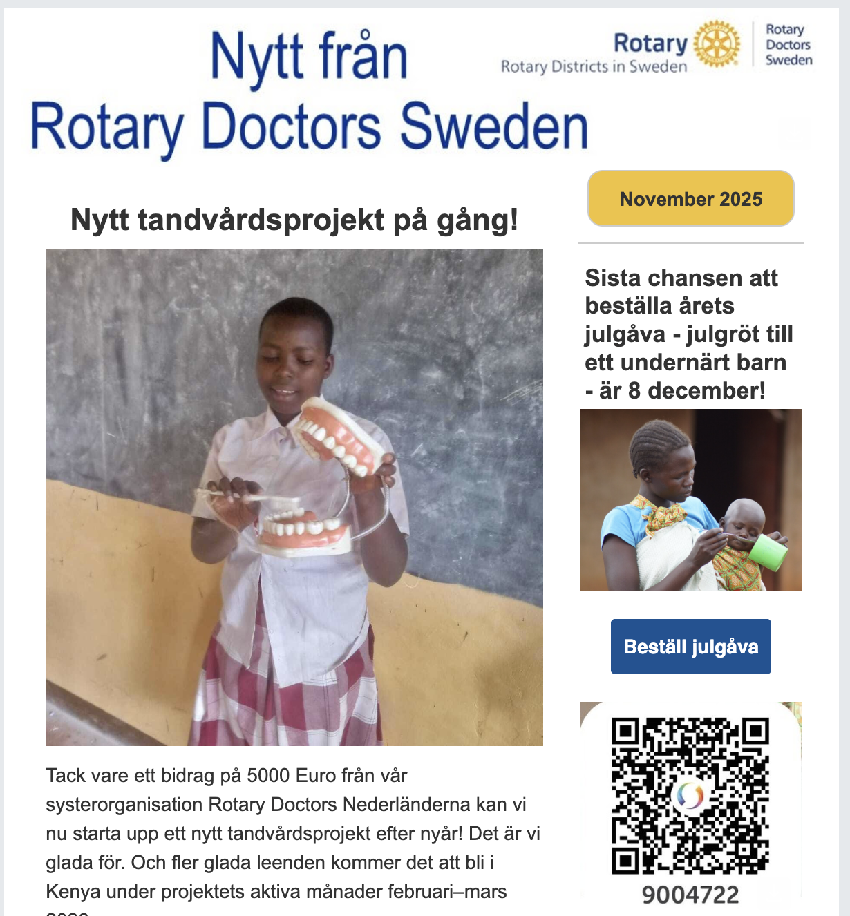 Bild Rotary Doctors november 2025